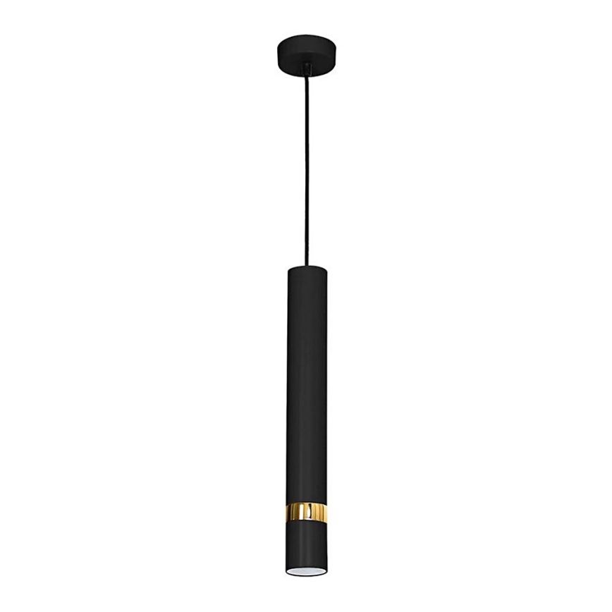 Κρεμαστό φωτιστικό με καλώδιο JOKER 1xGU10/25W/230V μαύρο/χρυσό