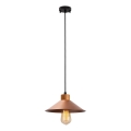 Κρεμαστό φωτιστικό με καλώδιο MANAVGAT 1xE27/40W/230V χάλκινο/καφέ