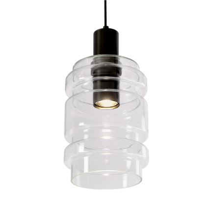 Κρεμαστό φωτιστικό με καλώδιο RADON 1xE27/40W/230V διάφανο
