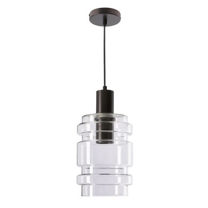 Κρεμαστό φωτιστικό με καλώδιο RADON 1xE27/40W/230V διάφανο
