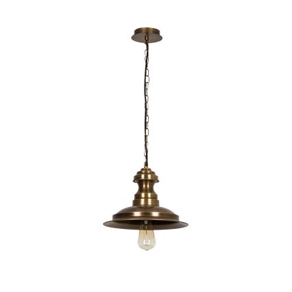 Κρεμαστό φωτιστικό με καλώδιο SIVANI 1xE27/40W/230V μπρονζέ