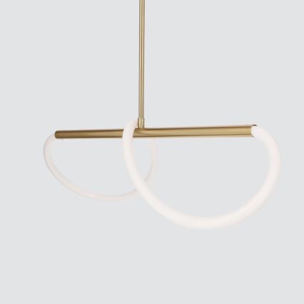 Κρεμαστό φωτιστικό με καλώδιο SUPREME LED/22W/230V 100 cm χρυσό