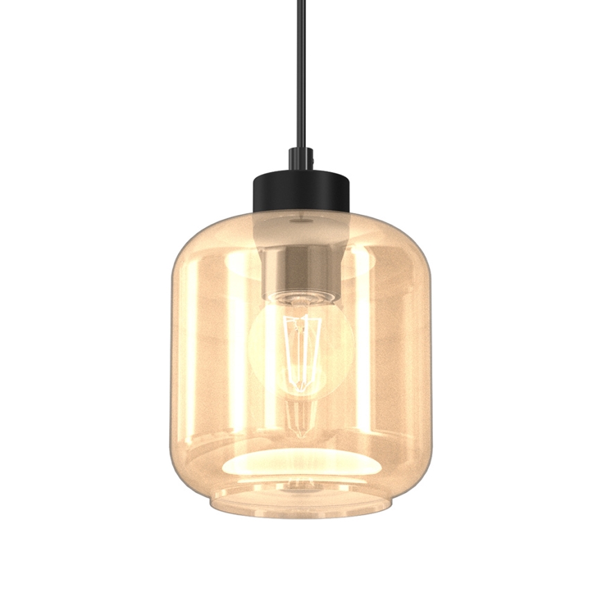 Κρεμαστό φωτιστικό μονόφωτο SOMBRA 1xE27/60W/230V μπεζ