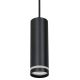Κρεμαστό φωτιστικό μονόφωτο για σύστημα ράγας PIPE 1xGU10/25W/230V μαύρο