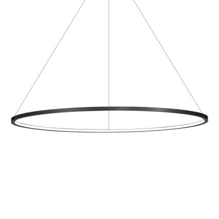 Κρεμαστό φωτιστικό μπάνιου LED SATURNO LED/57W/230V IP44 ανθρακί