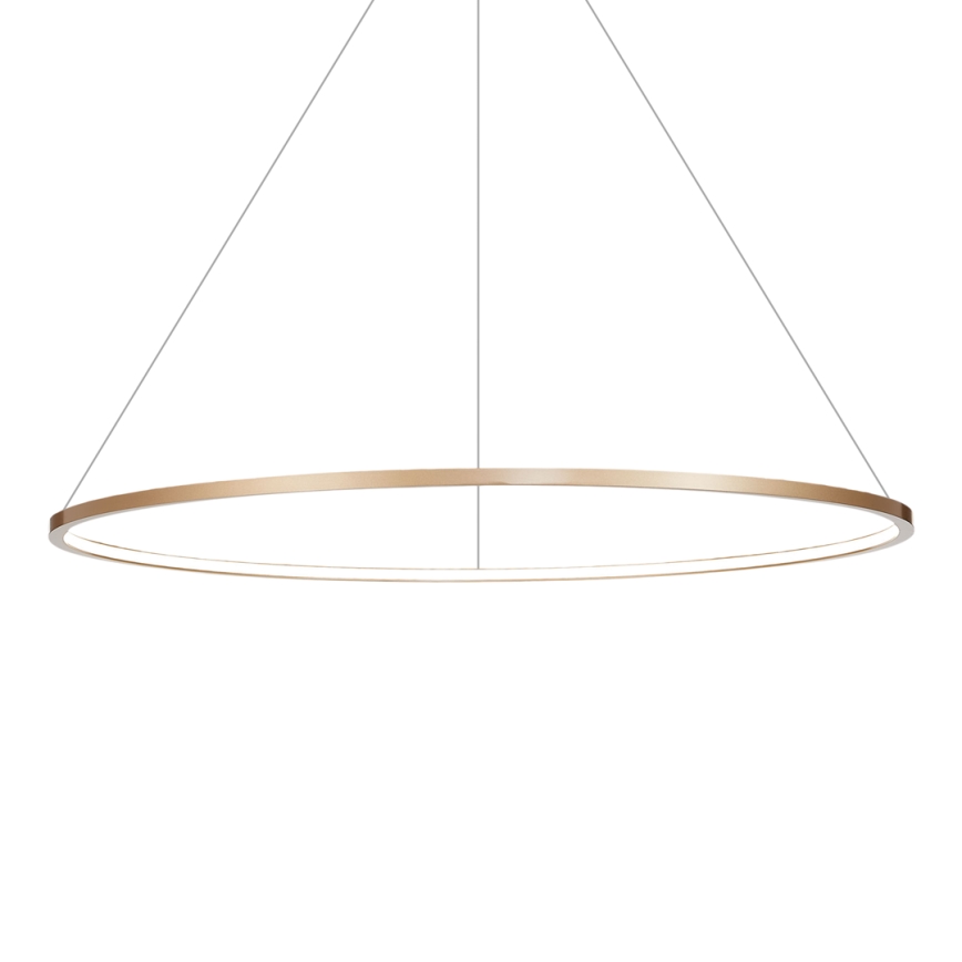 Κρεμαστό φωτιστικό μπάνιου LED SATURNO LED/57W/230V IP44 χρυσό