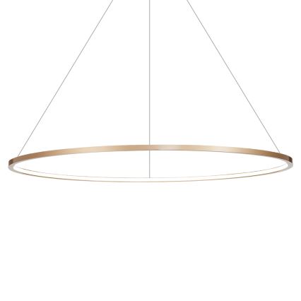 Κρεμαστό φωτιστικό μπάνιου LED SATURNO LED/65W/230V IP44 χρυσό