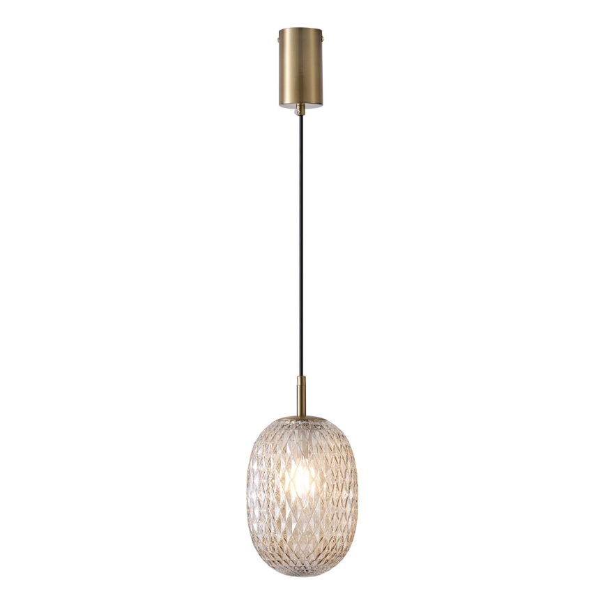 Κρεμαστό φωτιστικό οροφής 1xE14/25W/230V διαφανές διάμετρος 15 cm