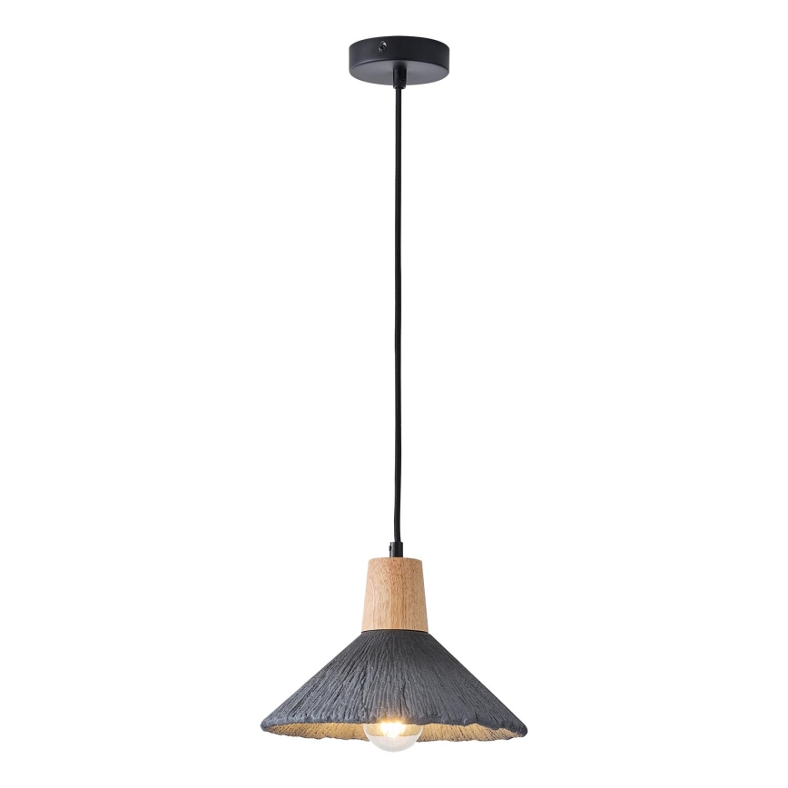 Κρεμαστό φωτιστικό οροφής 1xE27/15W/230V γκρι