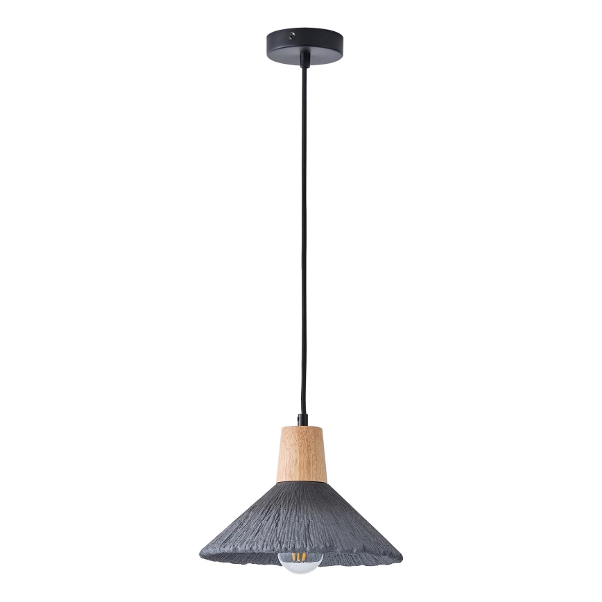 Κρεμαστό φωτιστικό οροφής 1xE27/15W/230V γκρι