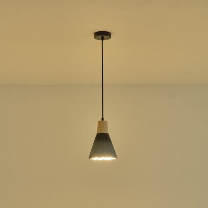Κρεμαστό φωτιστικό οροφής 1xE27/15W/230V γκρι