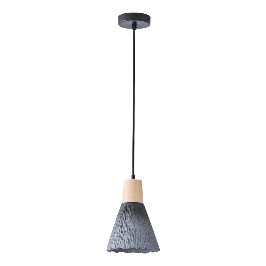 Κρεμαστό φωτιστικό οροφής 1xE27/15W/230V γκρι