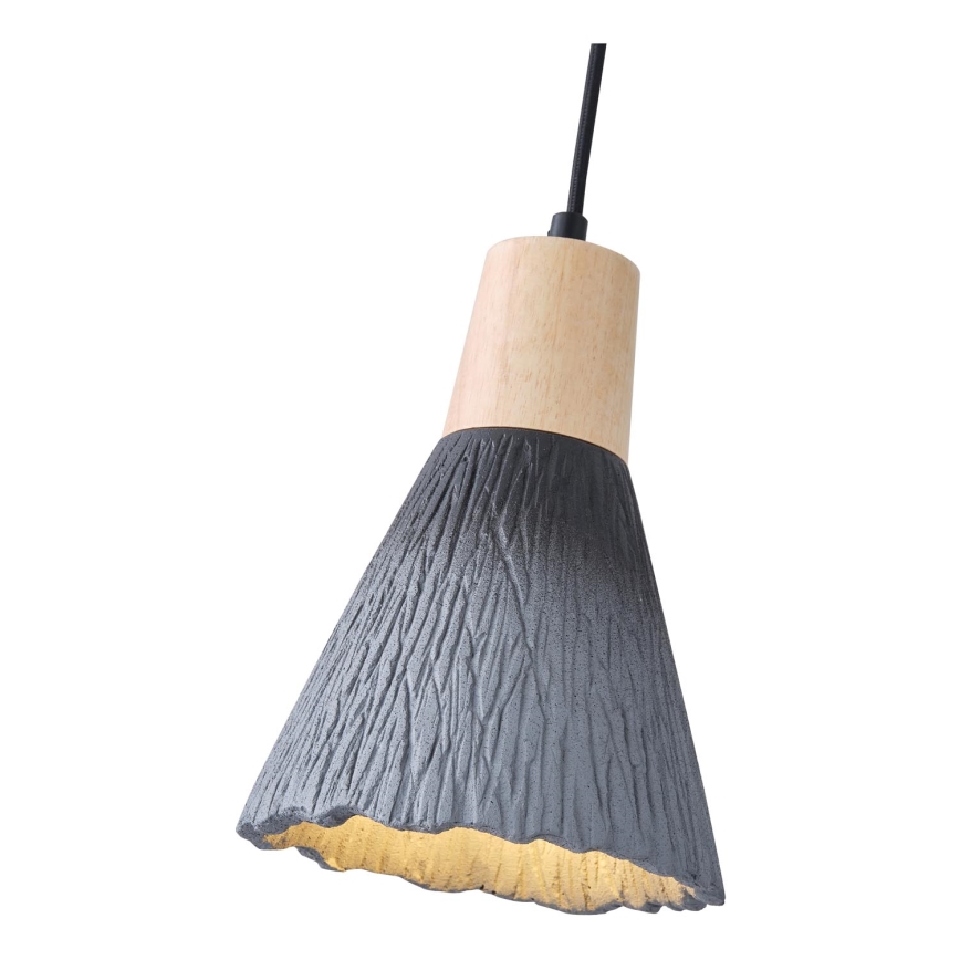 Κρεμαστό φωτιστικό οροφής 1xE27/15W/230V γκρι