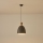 Κρεμαστό φωτιστικό οροφής 1xE27/15W/230V γκρι διάμετρος 23 cm