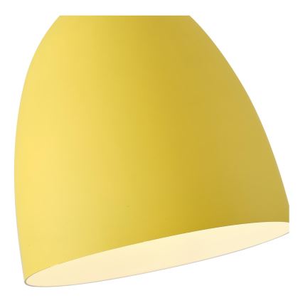 Κρεμαστό φωτιστικό οροφής 1xE27/15W/230V κίτρινο διάμετρος 23 cm