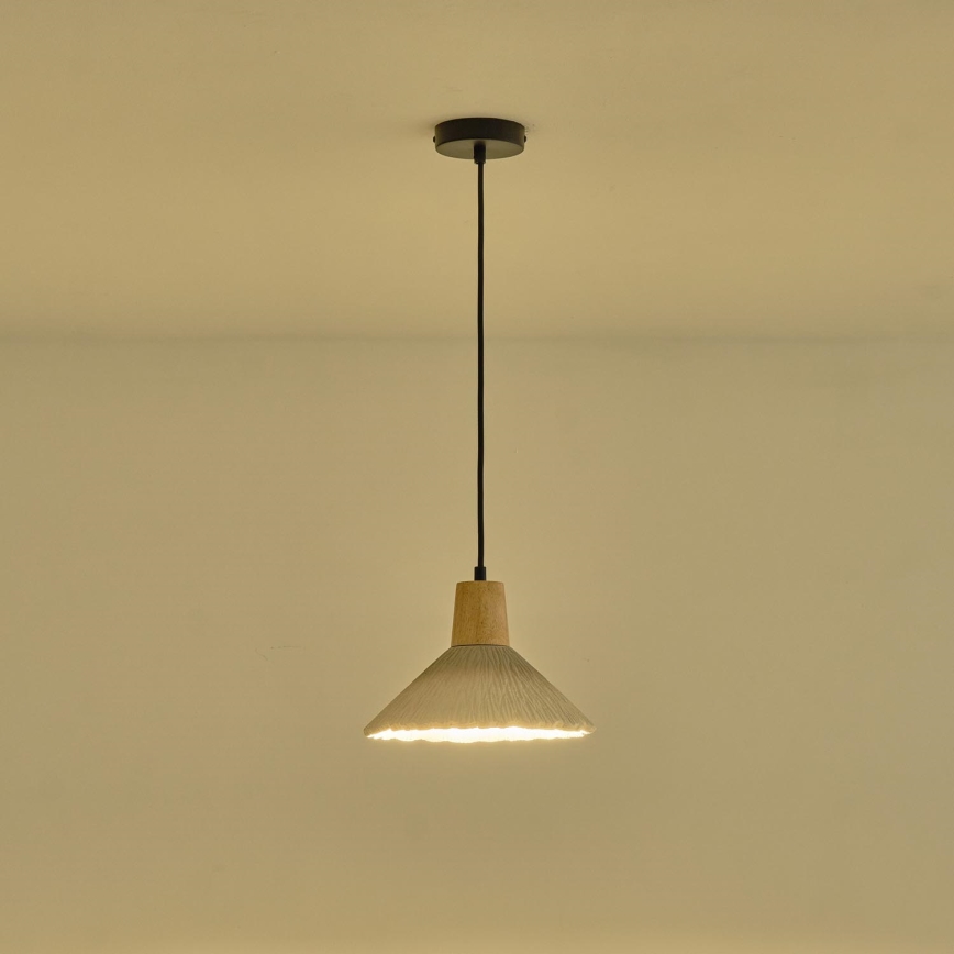 Κρεμαστό φωτιστικό οροφής 1xE27/15W/230V κρεμ