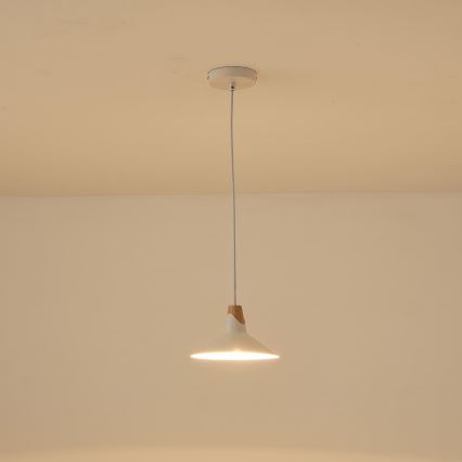 Κρεμαστό φωτιστικό οροφής 1xE27/15W/230V λευκό