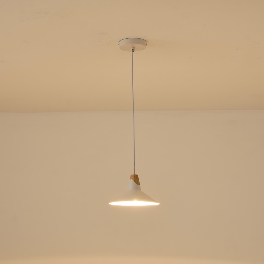 Κρεμαστό φωτιστικό οροφής 1xE27/15W/230V λευκό