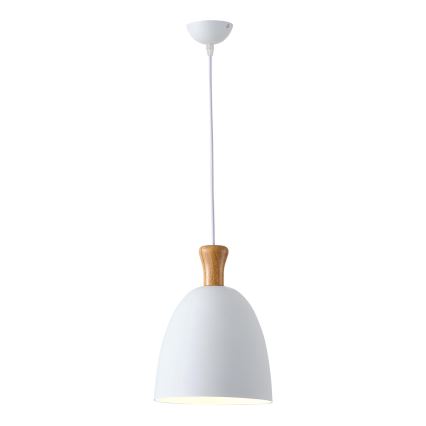 Κρεμαστό φωτιστικό οροφής 1xE27/15W/230V λευκό διάμετρος 23 cm