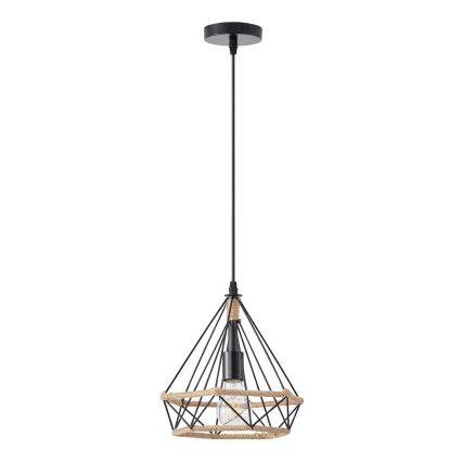 Κρεμαστό φωτιστικό οροφής 1xE27/15W/230V μπεζ