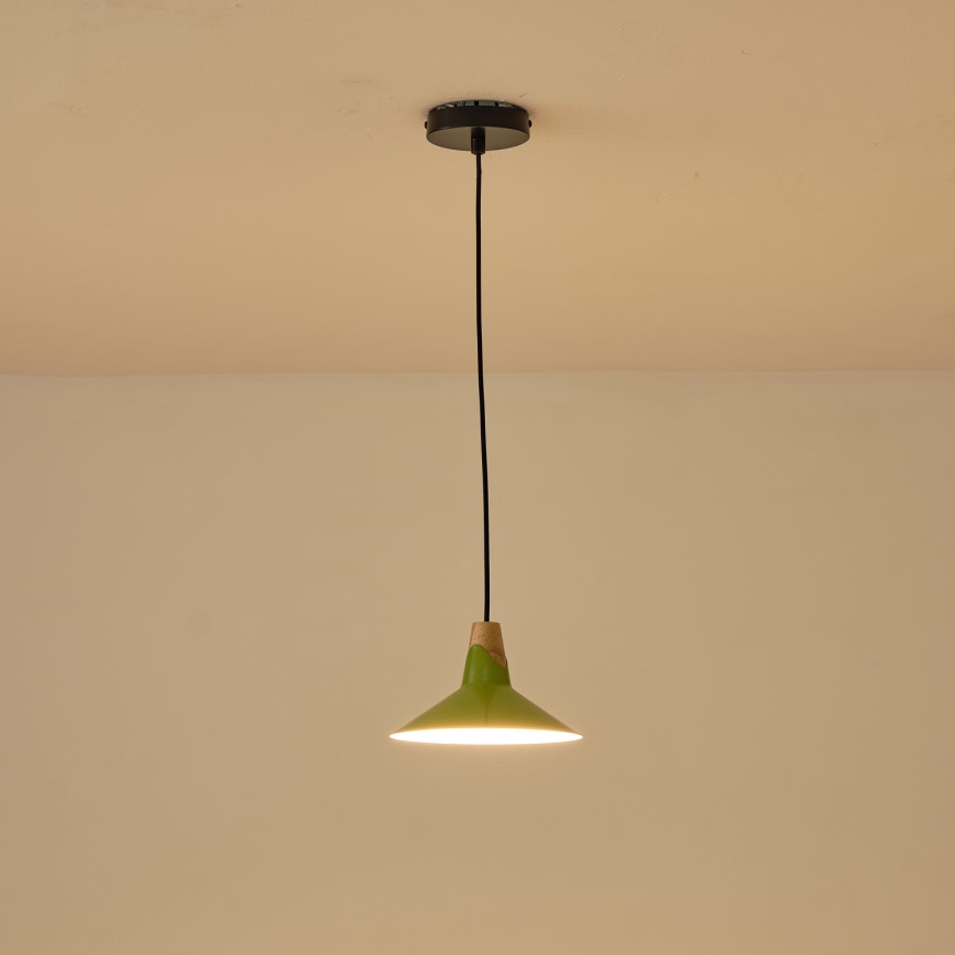 Κρεμαστό φωτιστικό οροφής 1xE27/15W/230V πράσινο