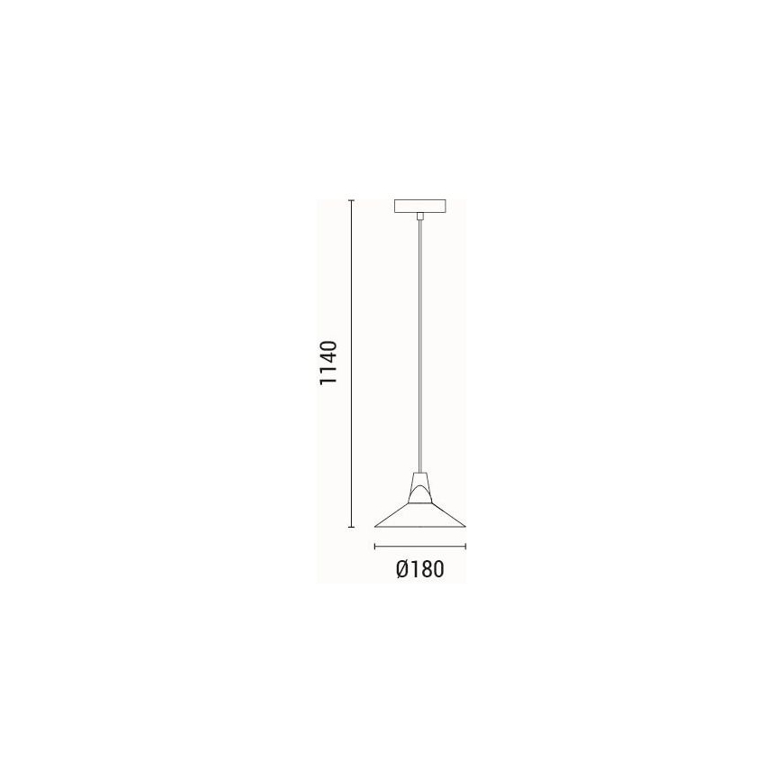 Κρεμαστό φωτιστικό οροφής 1xE27/15W/230V πράσινο