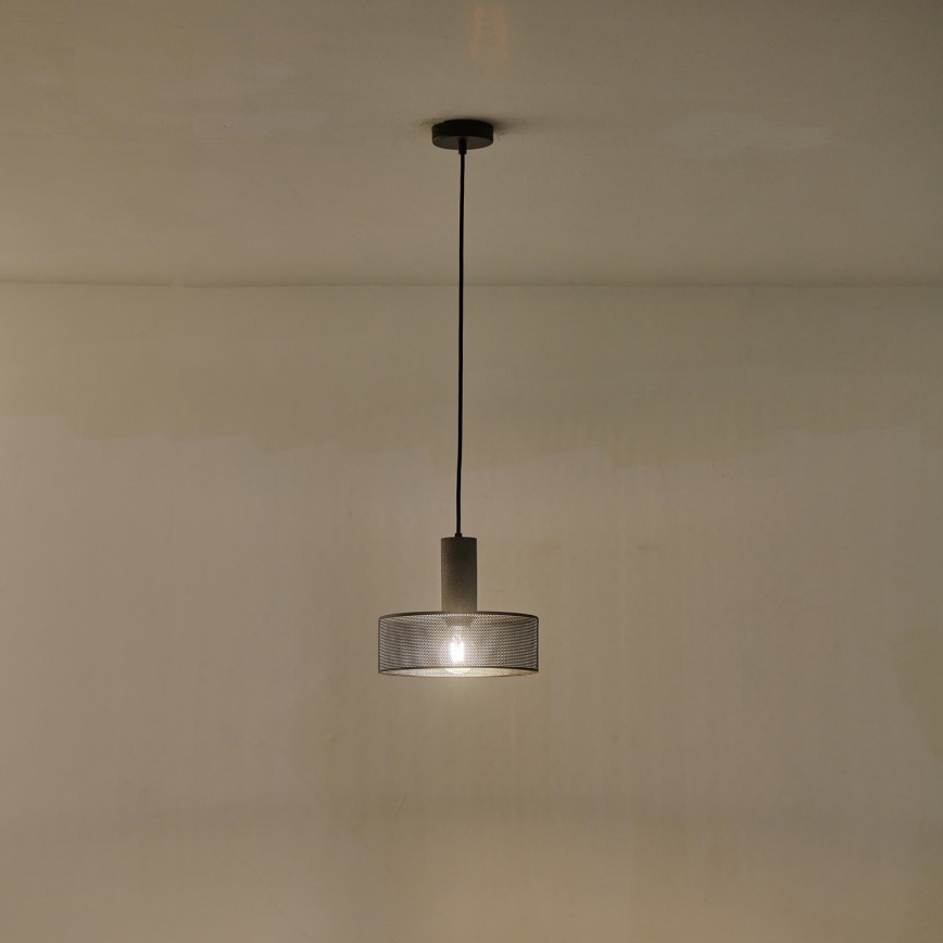 Κρεμαστό φωτιστικό οροφής 1xE27/40W/230V μαύρο
