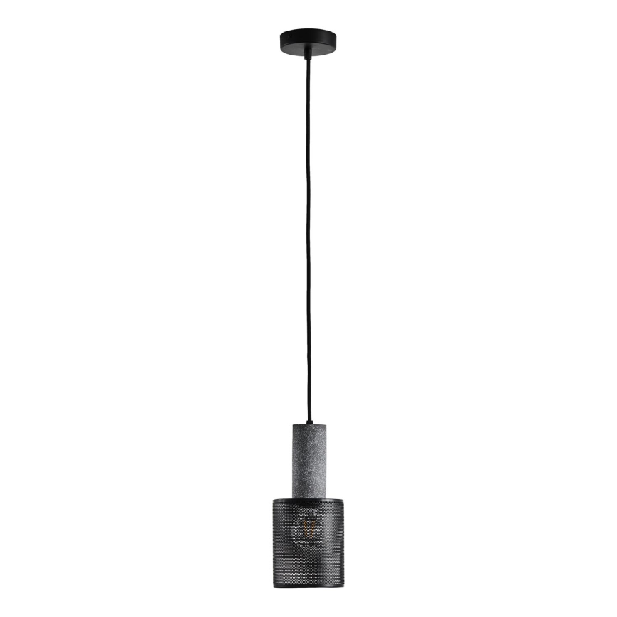 Κρεμαστό φωτιστικό οροφής 1xE27/40W/230V μαύρο