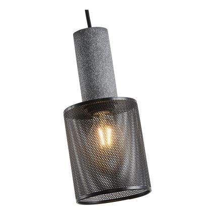 Κρεμαστό φωτιστικό οροφής 1xE27/40W/230V μαύρο