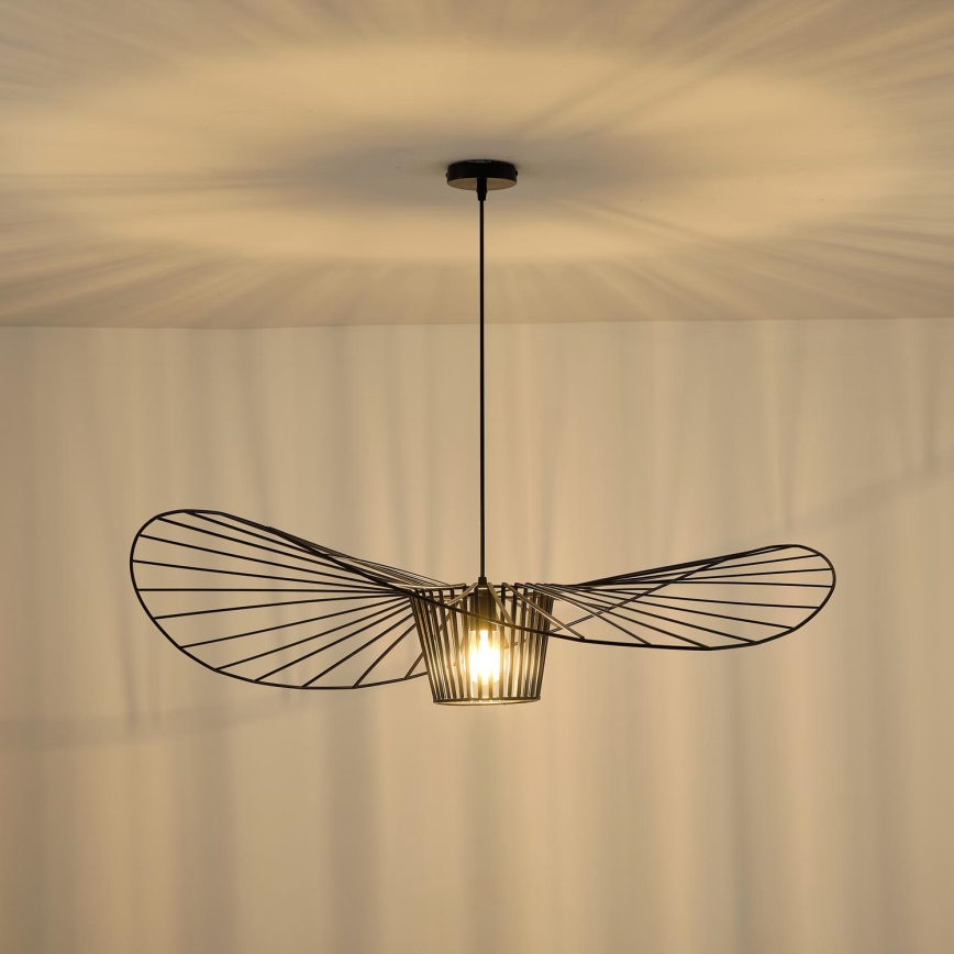 Κρεμαστό φωτιστικό οροφής 1xE27/40W/230V μαύρο