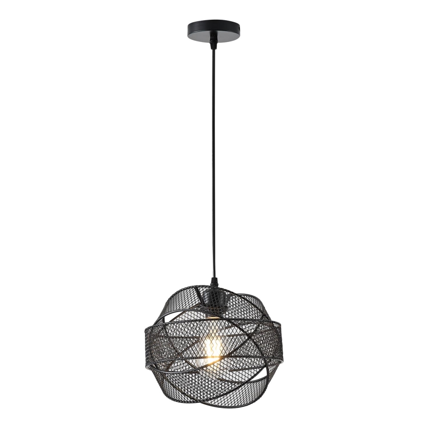 Κρεμαστό φωτιστικό οροφής 1xE27/40W/230V μαύρο
