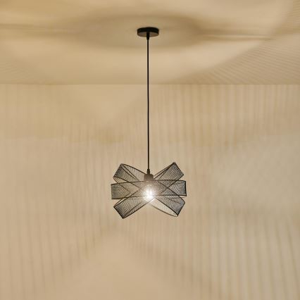 Κρεμαστό φωτιστικό οροφής 1xE27/40W/230V μαύρο