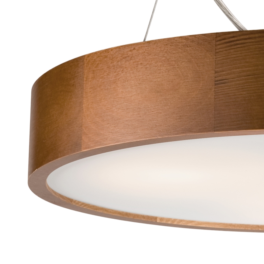 Κρεμαστό φωτιστικό οροφής 3xE27/60W/230V ø 47 cm πεύκο