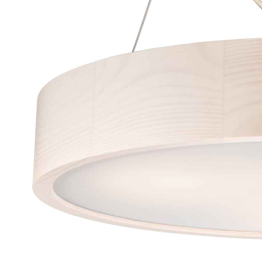 Κρεμαστό φωτιστικό οροφής 3xE27/60W/230V ø 47 cm πεύκο