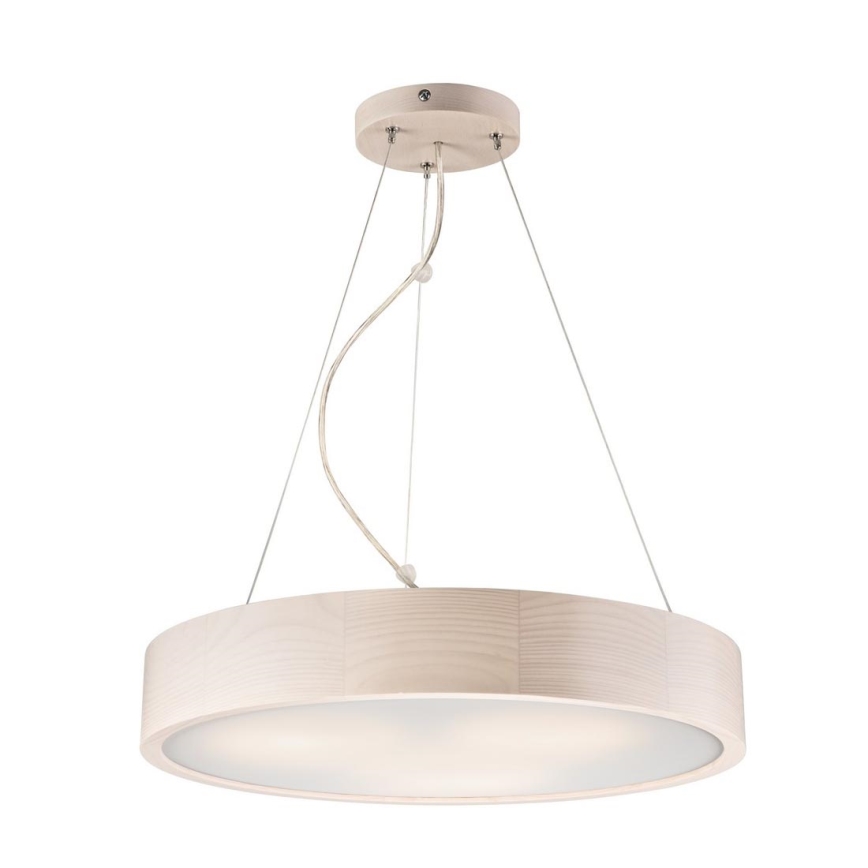 Κρεμαστό φωτιστικό οροφής 3xE27/60W/230V ø 47 cm πεύκο