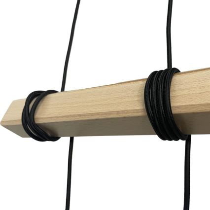 Κρεμαστό φωτιστικό οροφής 4xE27/60W/230V χαλκός