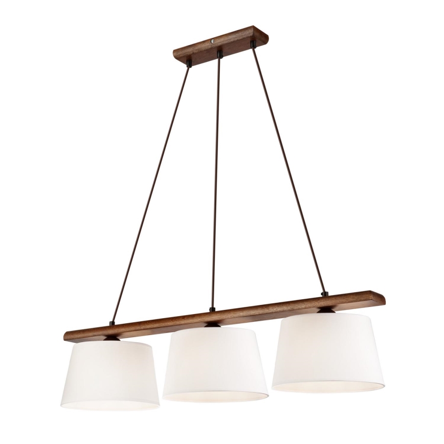 Κρεμαστό φωτιστικό οροφής AIDA 3xE27/60W/230V - FSC πιστοποιημένο