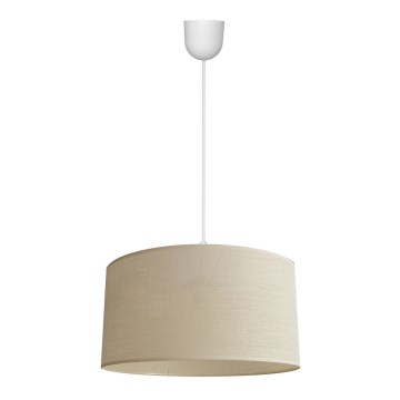Κρεμαστό φωτιστικό οροφής ALBA 1xE27/15W/230V δ. 40 cm μπεζ