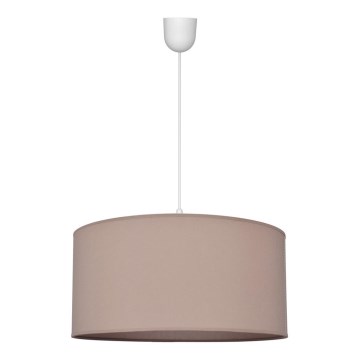 Κρεμαστό φωτιστικό οροφής ALBA 1xE27/15W/230V δ. 40 cm μπεζ