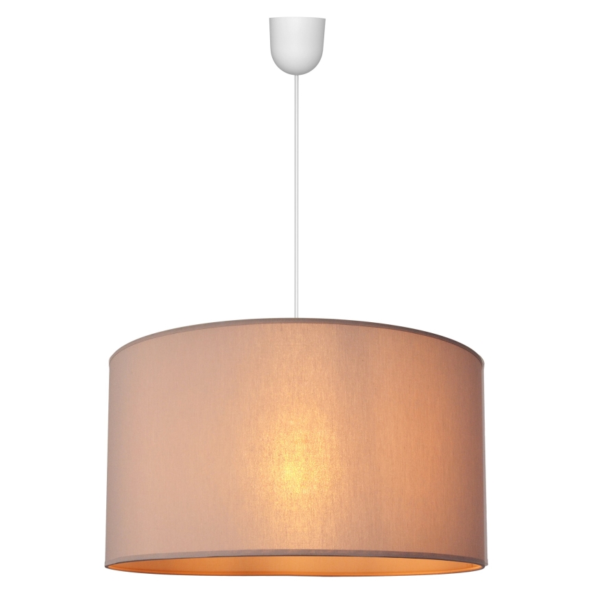 Κρεμαστό φωτιστικό οροφής ALBA 1xE27/15W/230V δ. 40 cm μπεζ
