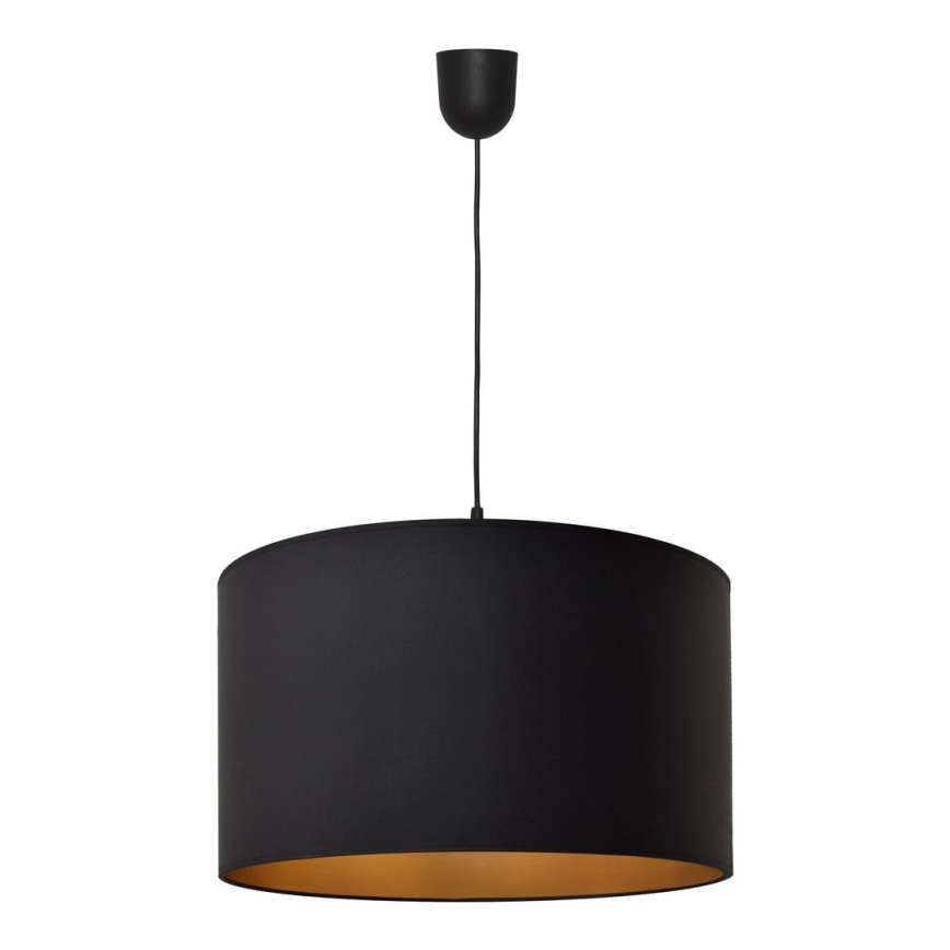 Κρεμαστό φωτιστικό οροφής ALBA 1xE27/15W/230V δ. 45 cm μαύρο/χρυσό