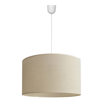 Κρεμαστό φωτιστικό οροφής ALBA 1xE27/15W/230V δ. 45 cm μπεζ