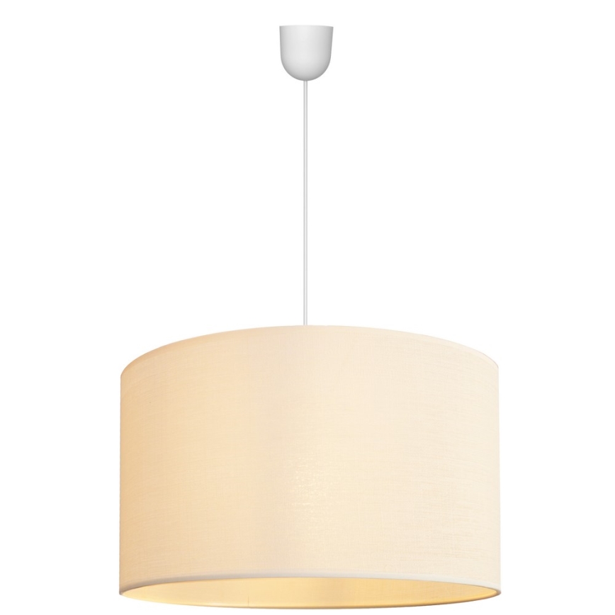 Κρεμαστό φωτιστικό οροφής ALBA 1xE27/15W/230V δ. 45 cm μπεζ