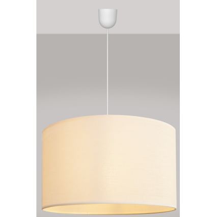 Κρεμαστό φωτιστικό οροφής ALBA 1xE27/15W/230V δ. 45 cm μπεζ