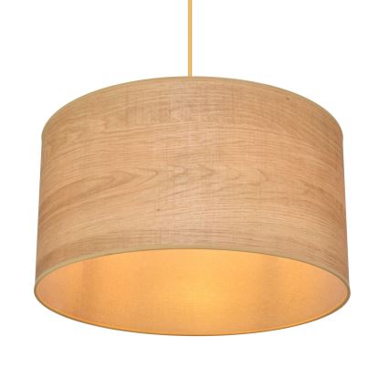 Κρεμαστό φωτιστικό οροφής ALBA 1xE27/15W/230V διάμετρος 45 cm καφέ