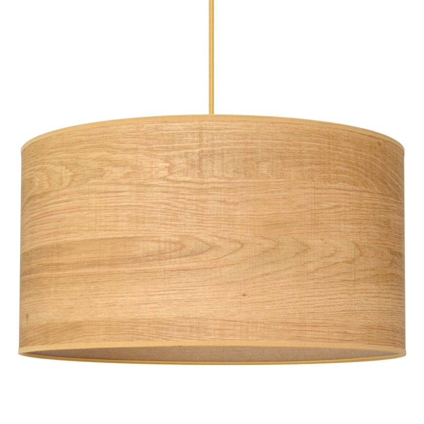 Κρεμαστό φωτιστικό οροφής ALBA 1xE27/15W/230V διάμετρος 45 cm καφέ