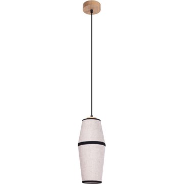 Κρεμαστό φωτιστικό οροφής AMIGO 1xE27/25W/230V δρυς