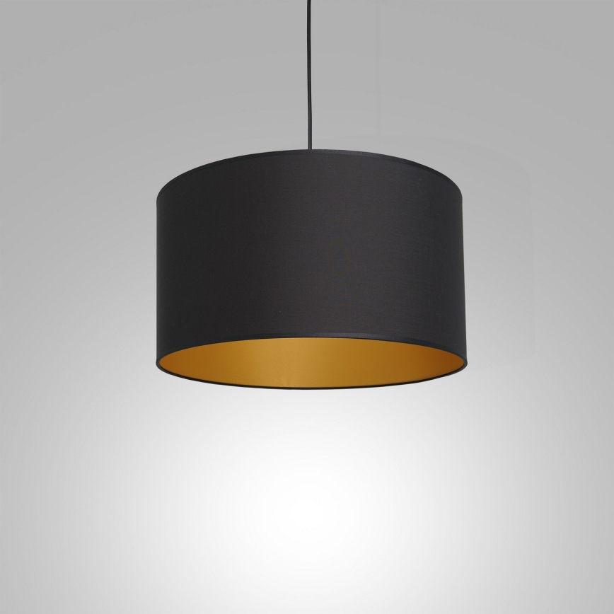 Κρεμαστό φωτιστικό οροφής ARDEN 1xE27/60W/230V δ. 40 cm μαύρο/χρυσό