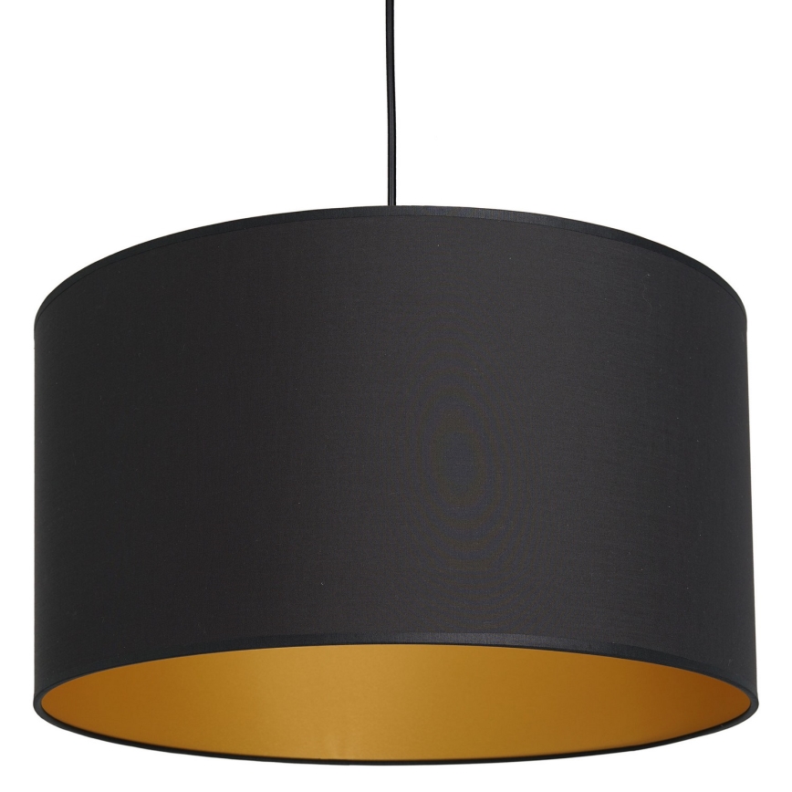 Κρεμαστό φωτιστικό οροφής ARDEN 1xE27/60W/230V δ. 40 cm μαύρο/χρυσό