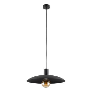 Κρεμαστό φωτιστικό οροφής ASTRA 1xE27/15W/230V διάμετρος 41 cm μαύρο